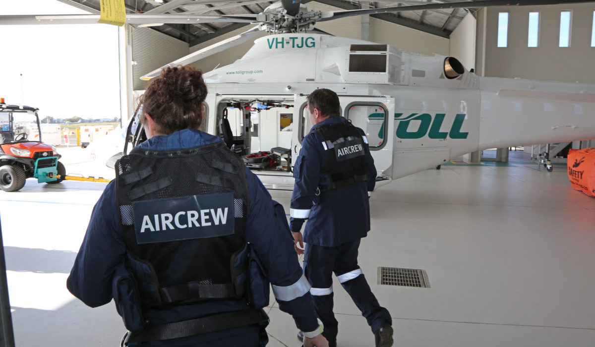 Over 350 missions from the NSW Ambulance & Toll Rescue Helicopter Base in Orange